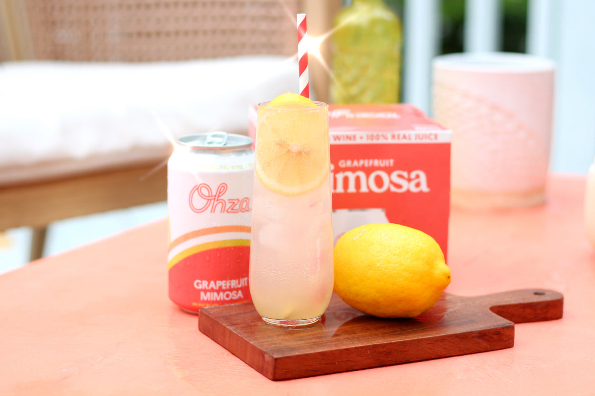 Grapefruit Mimosa Lemonade – Ohza
