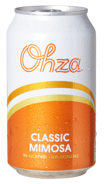 Mimosa⭐︎ Ohza Classic Mimosa Single 12oz Can 5% ABV - Delivered In As